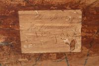 An Italian Walnut and Marquetry Slant-Front Bureau