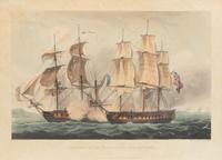A Set of Twenty-One English Hand-Colored Maritime Engravings