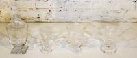 Four Steuben Glass Articles Height of first 10 3/4 inches.