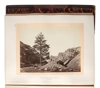 [WESTERN AMERICANA]. HAYDEN, Ferdinand V. (1829-1887). Sun Pictures of Rocky Mountain Scenery . New York: Julius Bien, 1870.
