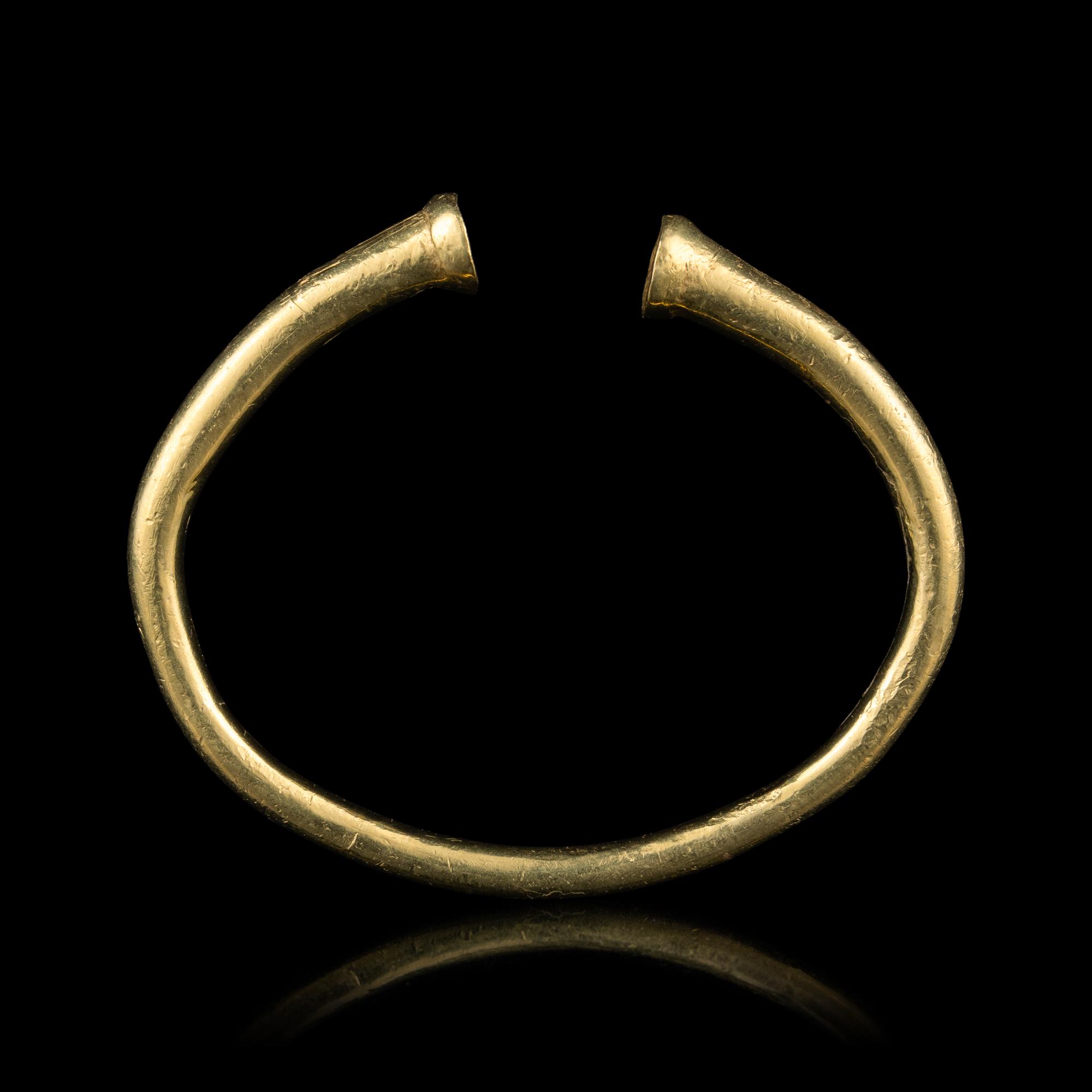 A Chinese Gold Vajra Ring, Dali Kingdom, Song Dynasty 宋 大理囯 金剛環