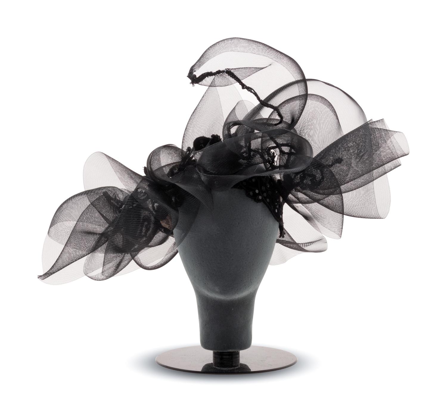 Two Pierre Cardin Hats, One Amy Downs Hat, and One Emanuel Ungaro Headband, 1960-90s