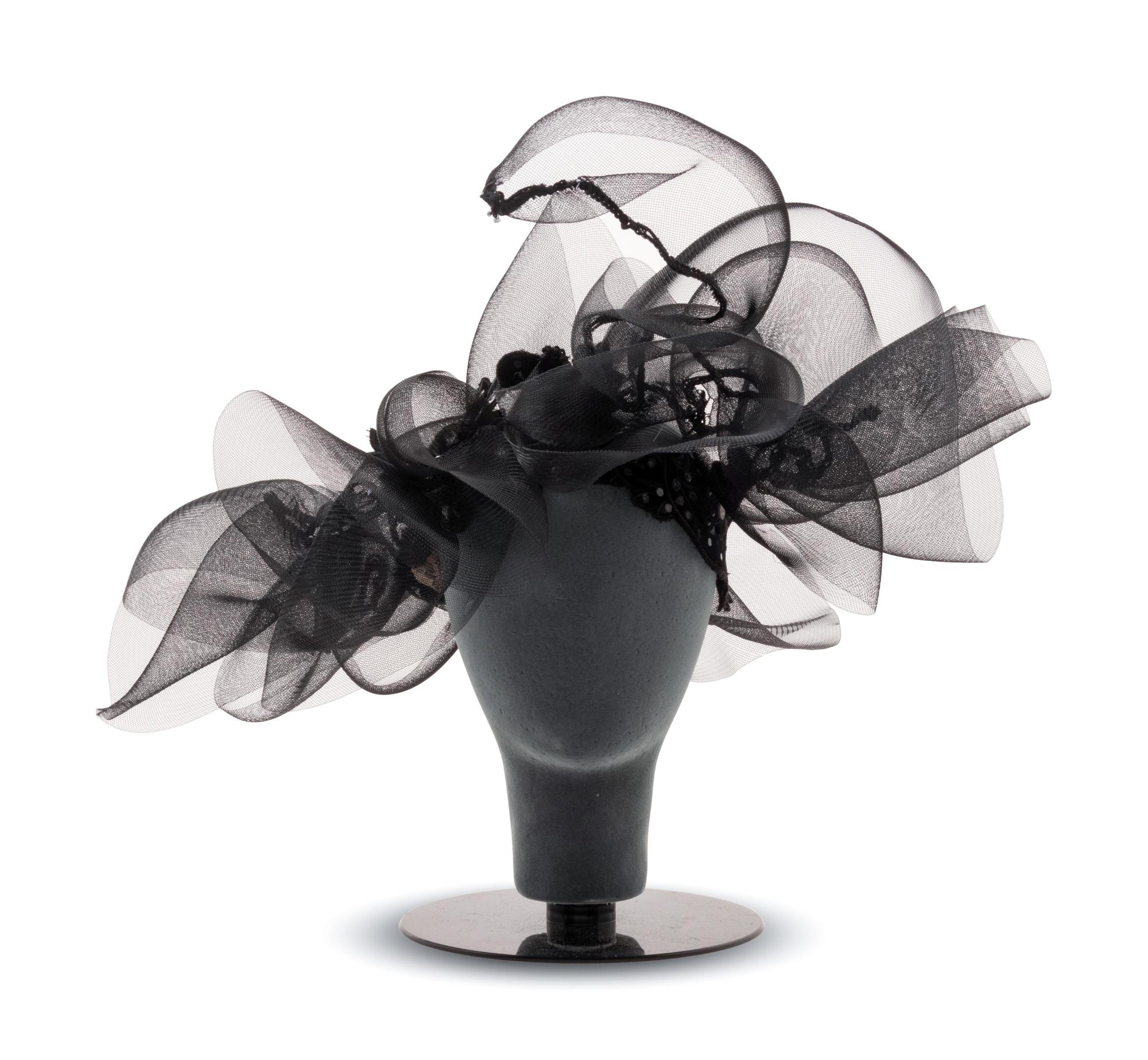 Two Pierre Cardin Hats, One Amy Downs Hat, and One Emanuel Ungaro Headband, 1960-90s