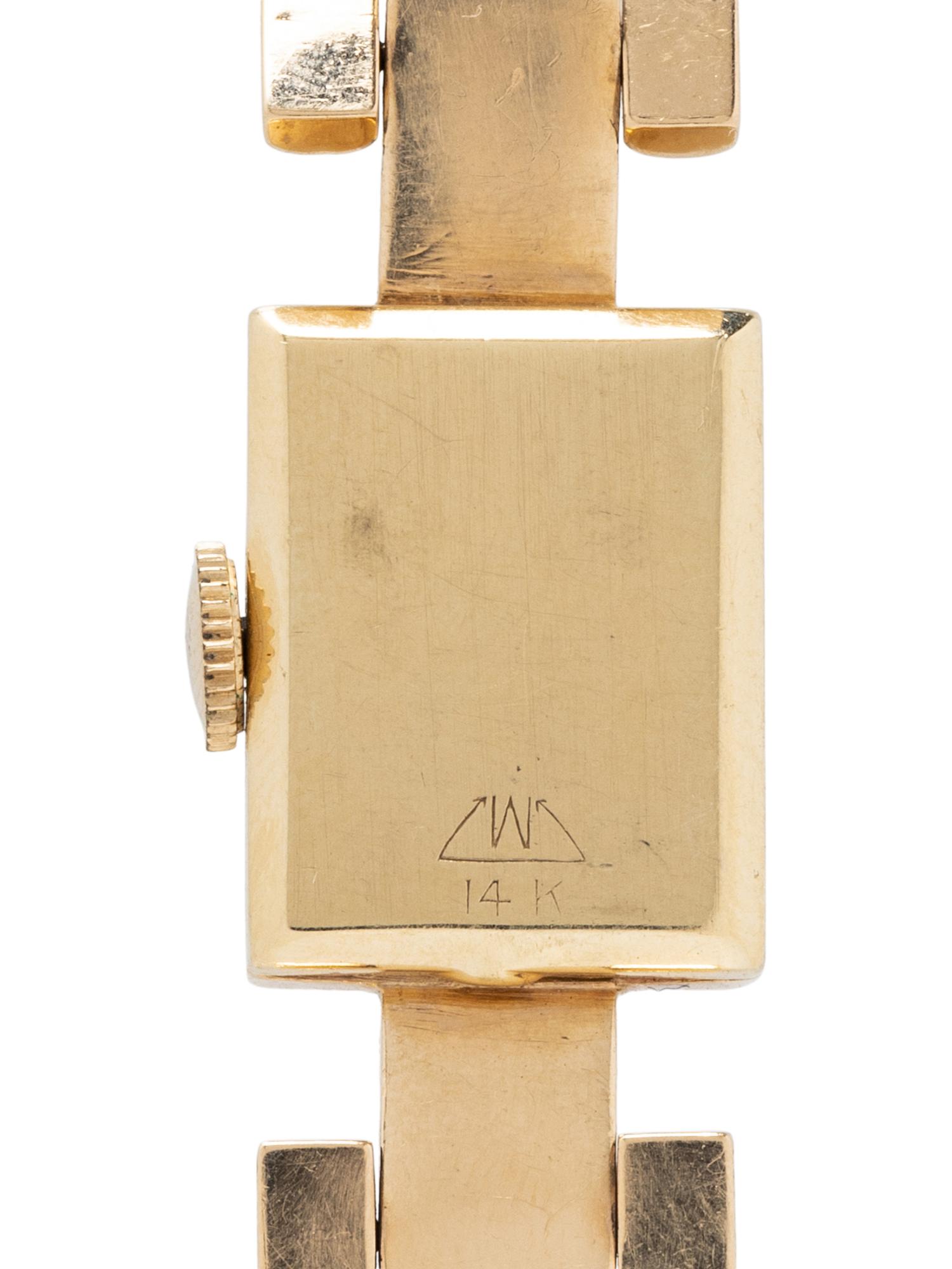 YELLOW GOLD WATCH