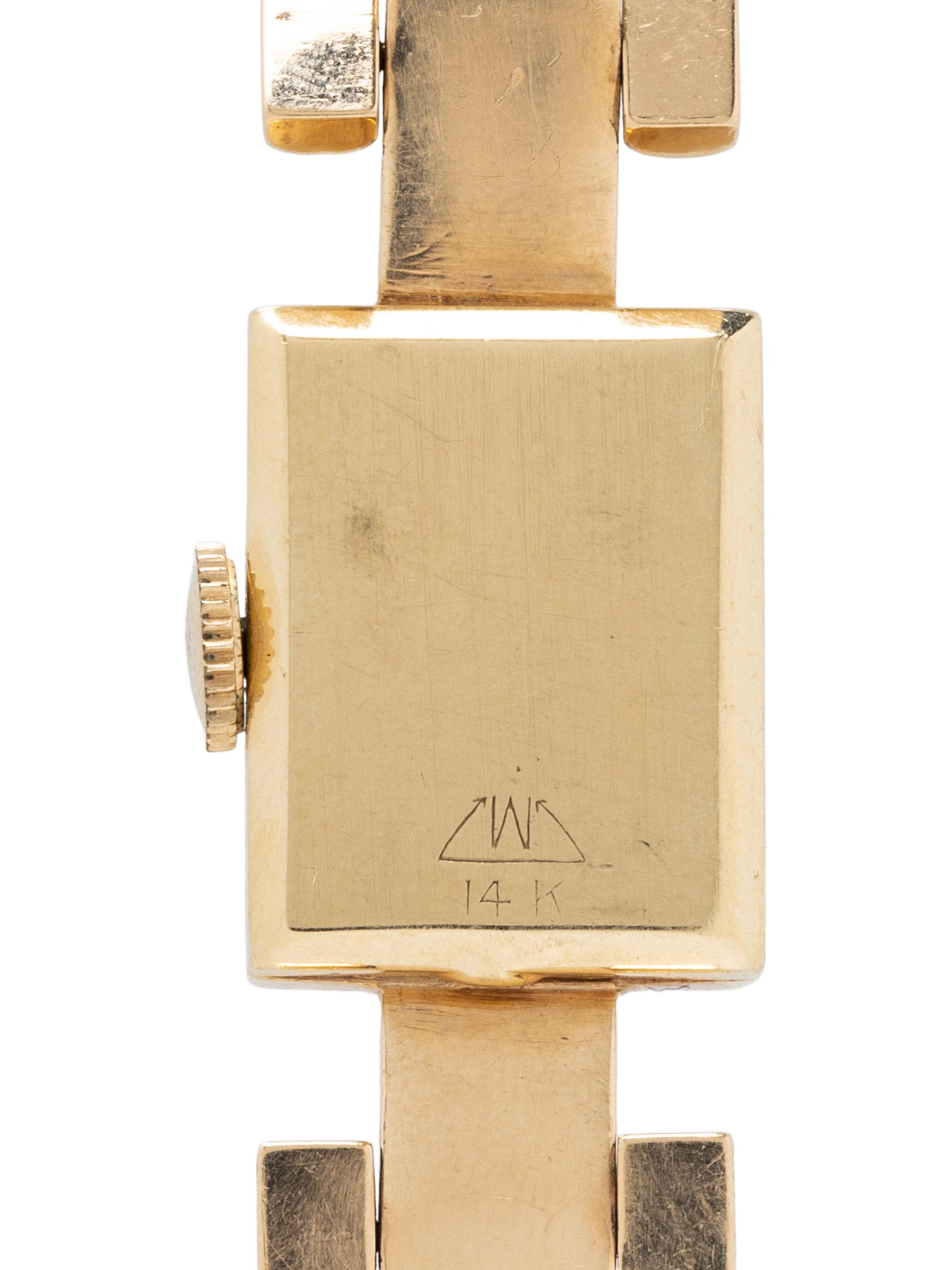 YELLOW GOLD WATCH