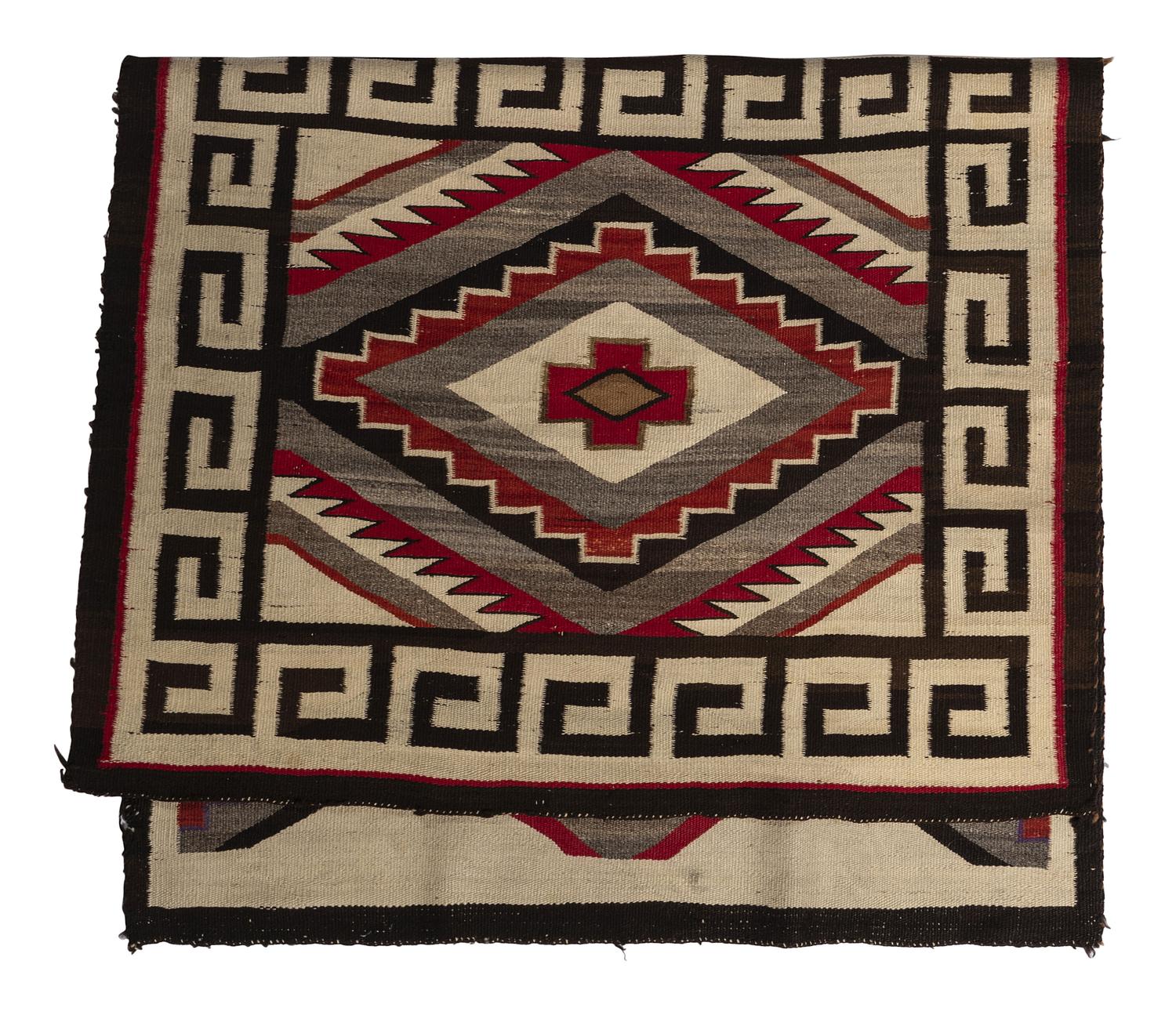 Navajo Double Saddle Blanket / Rug
