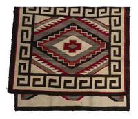 Navajo Double Saddle Blanket / Rug