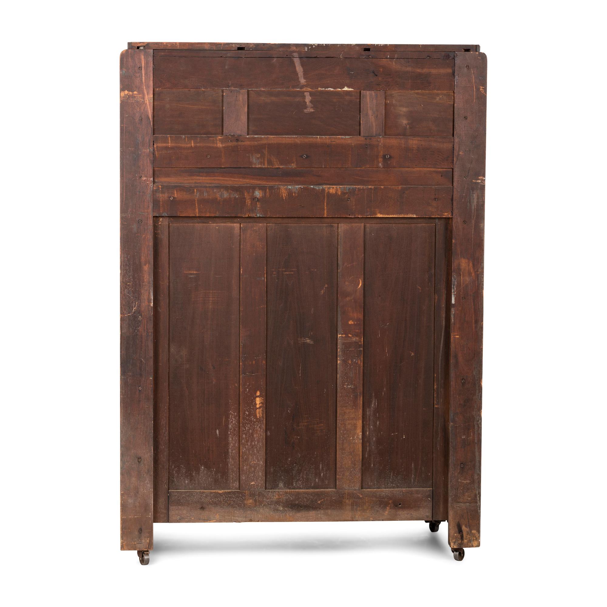 A Shop Storage and Display Cabinet in Oak