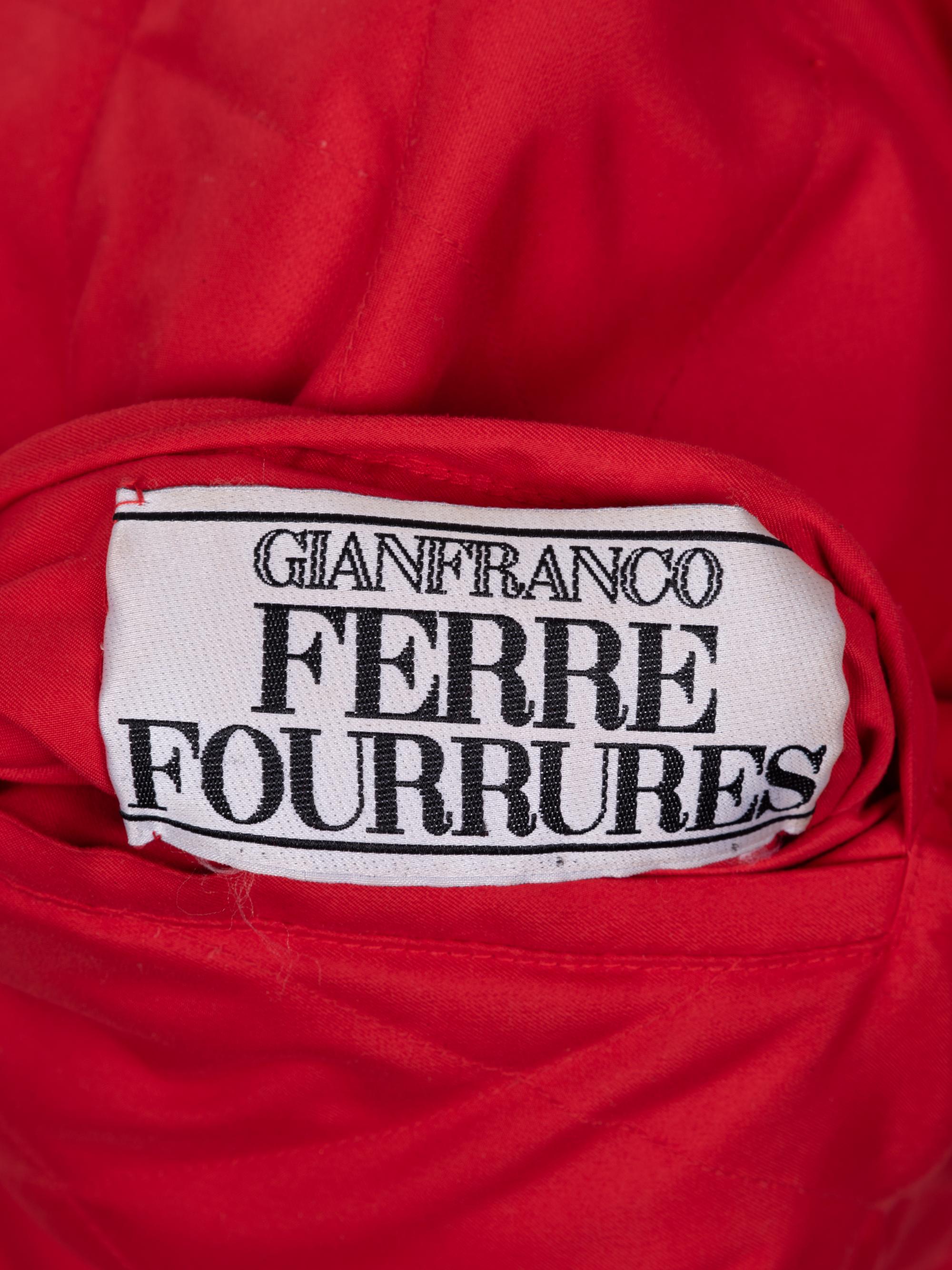 Gianfranco Ferré Fourrures Jacket, 1980-90s