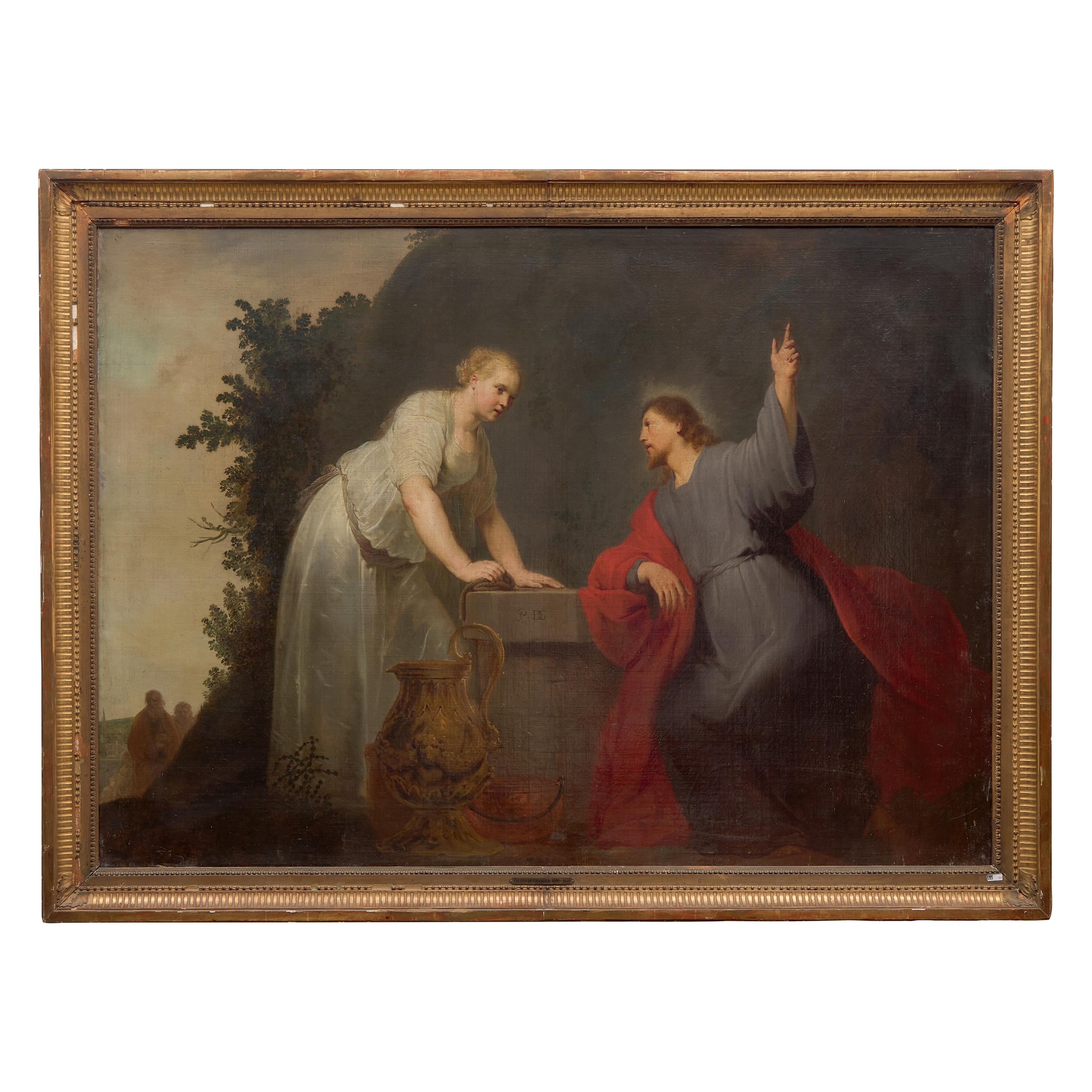 Pieter Fransz de Grebber (Dutch, 1600-1652) — Christ and the Samaritan Woman