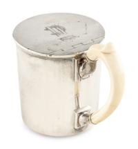 A Russian Silver Covered Mug