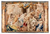 A Brussels Biblical Tapestry from The Triumph of the Eucharist Series