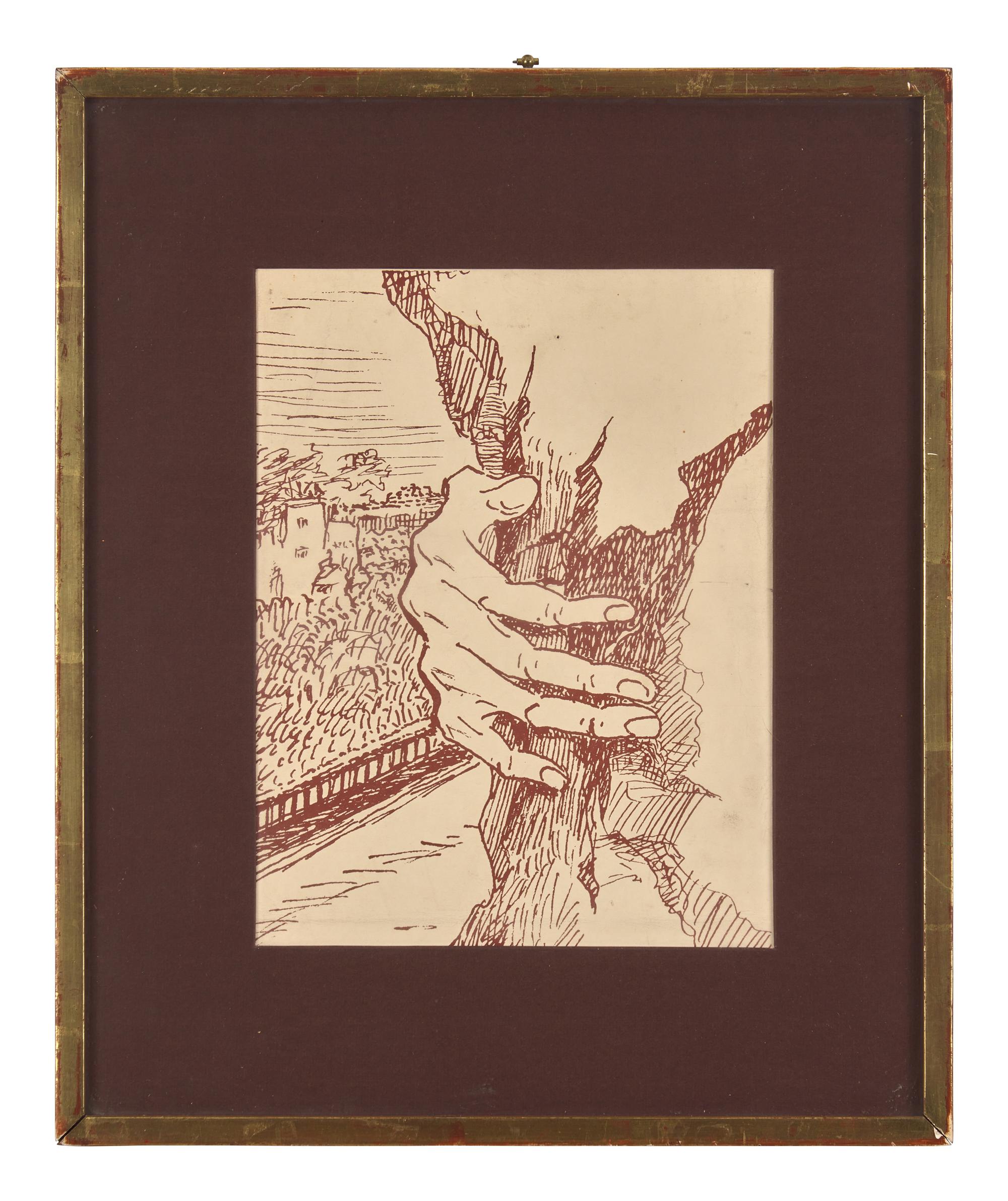 Le Tournant (back cover from Les Mains Libres book), 1936