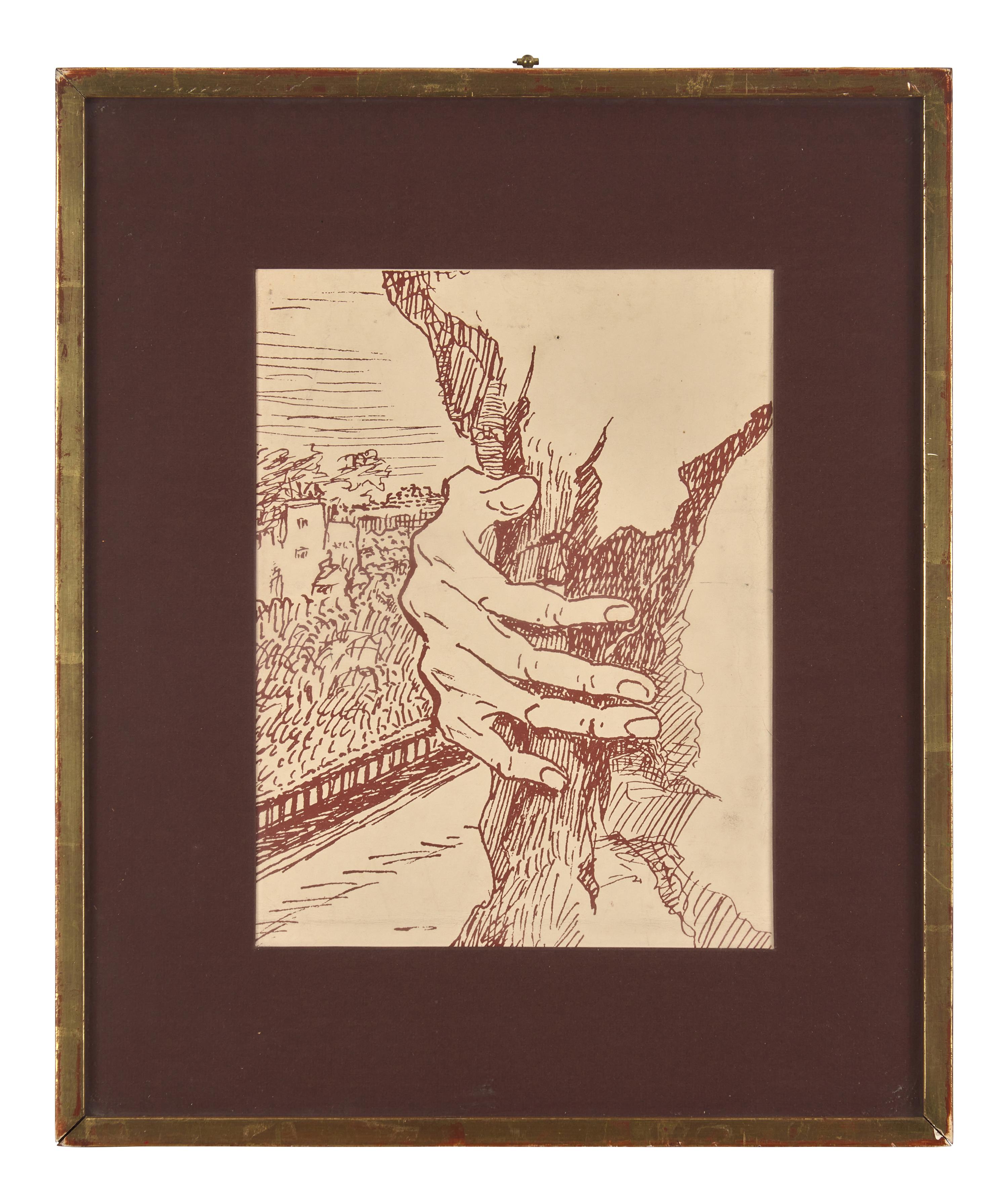 Le Tournant (back cover from Les Mains Libres book), 1936