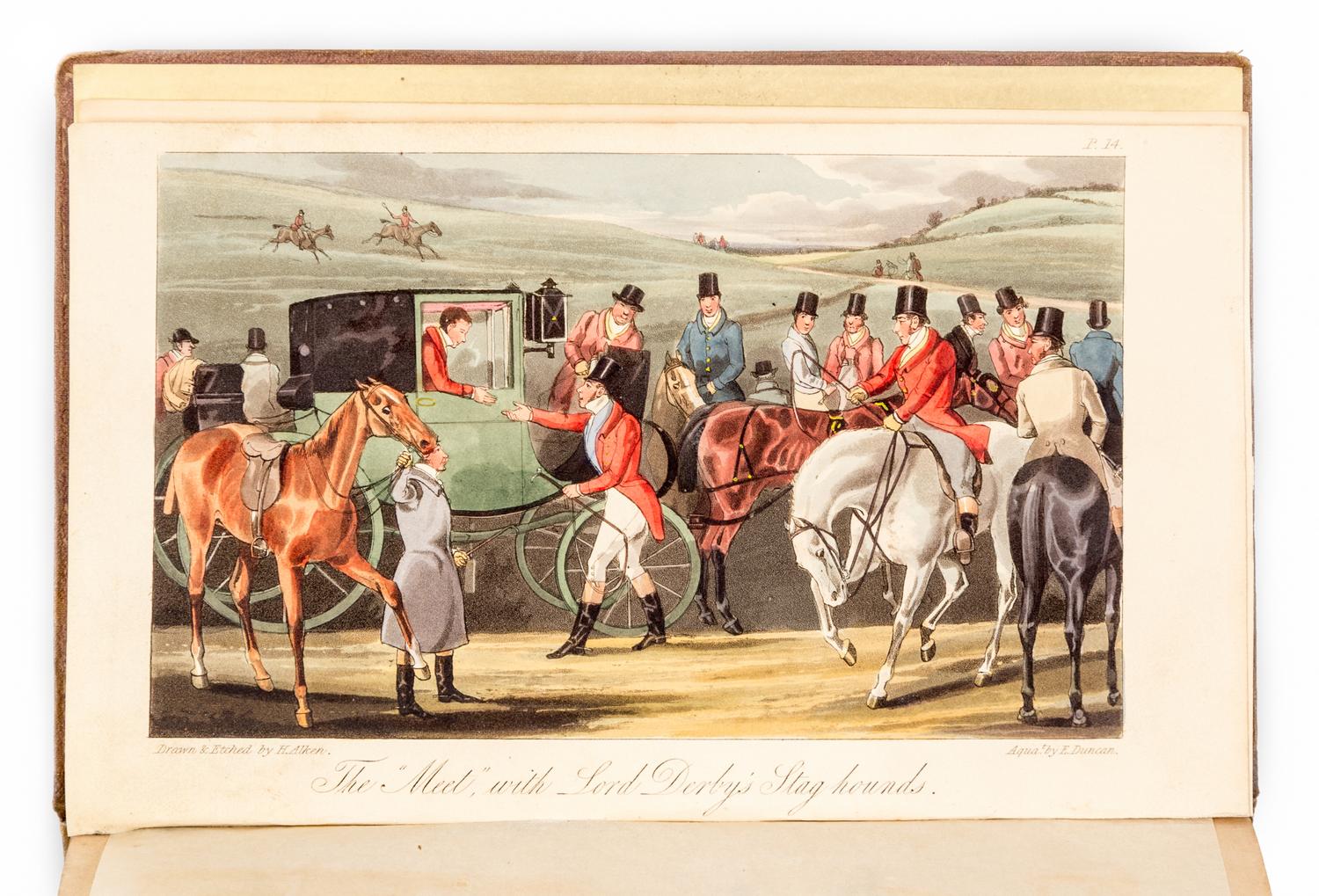 [APPERLEY, Charles James (1777-1843).] Memoirs of the Life of the Late John Mytton… by Nimrod. London: Rudolph Ackermann, 1835.
