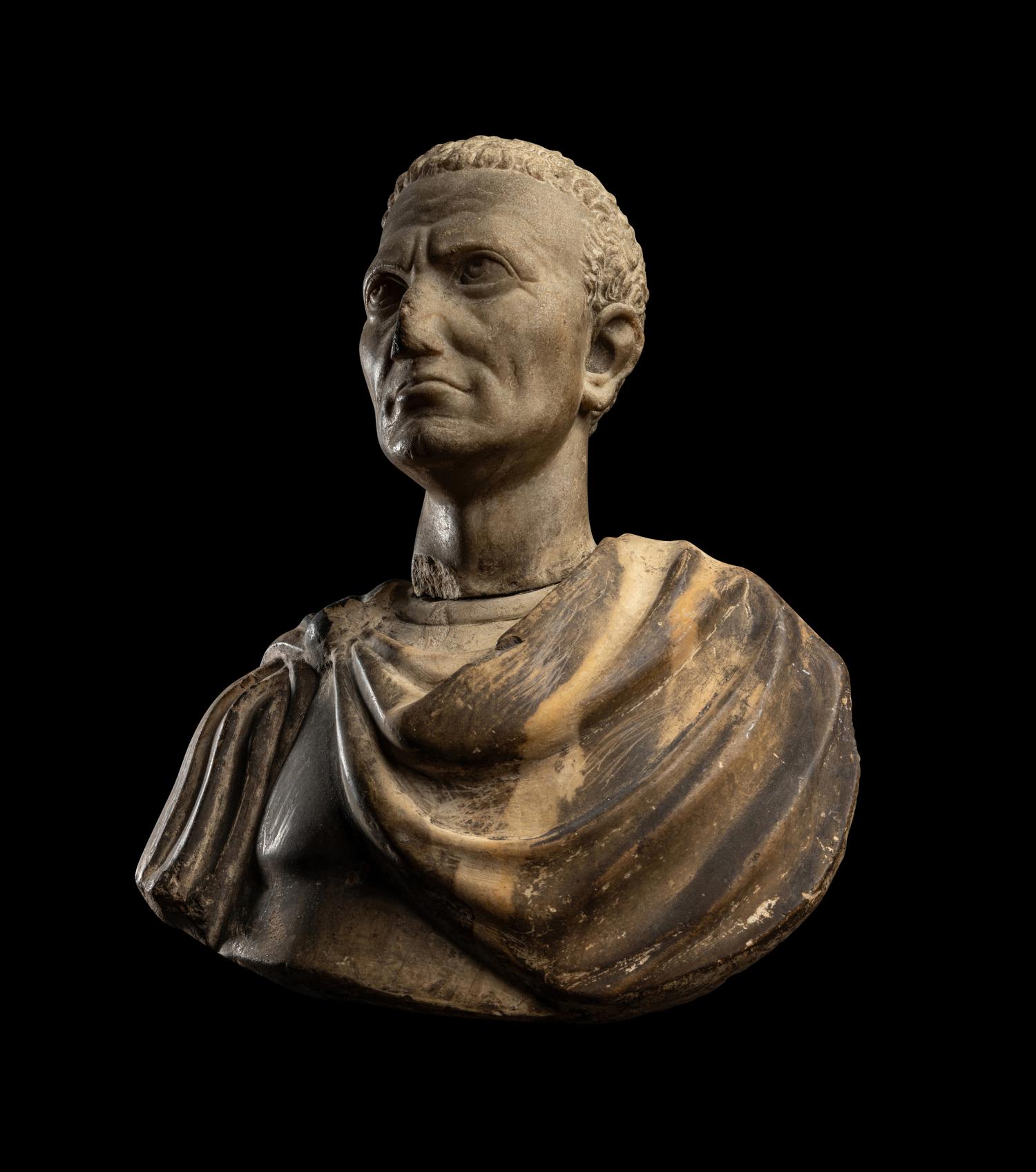 A Roman Marble Portrait Bust of a Man