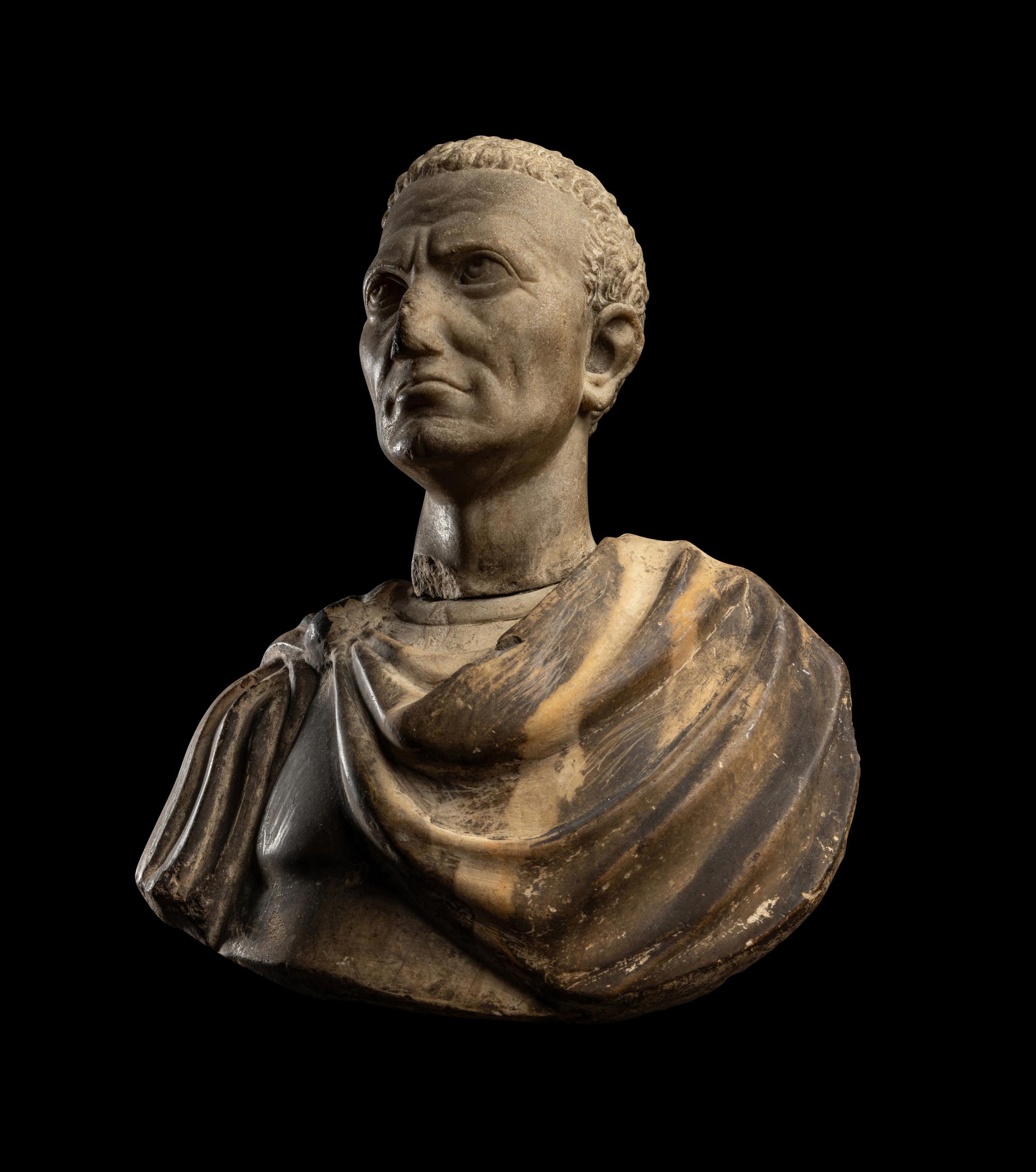 A Roman Marble Portrait Bust of a Man