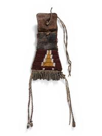 Kiowa Beaded Strike-a-Light Bag