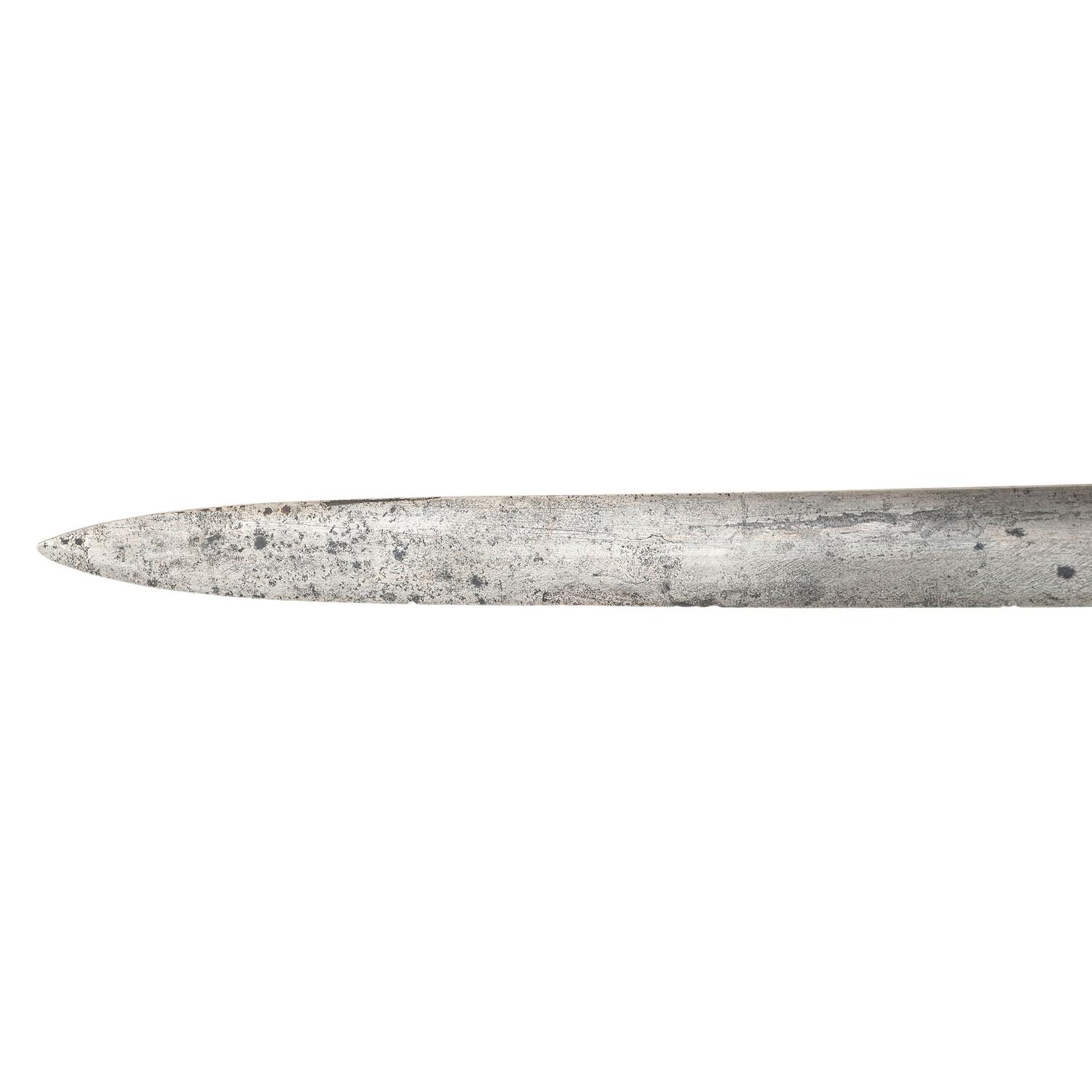 Roby Model 1850 Foot Officers Sword in 1850 Staff & Field Scabbard Presented to Lt. Col. Henry Merwin - 27th Connecticut Volunteers - KIA at Gettysburg