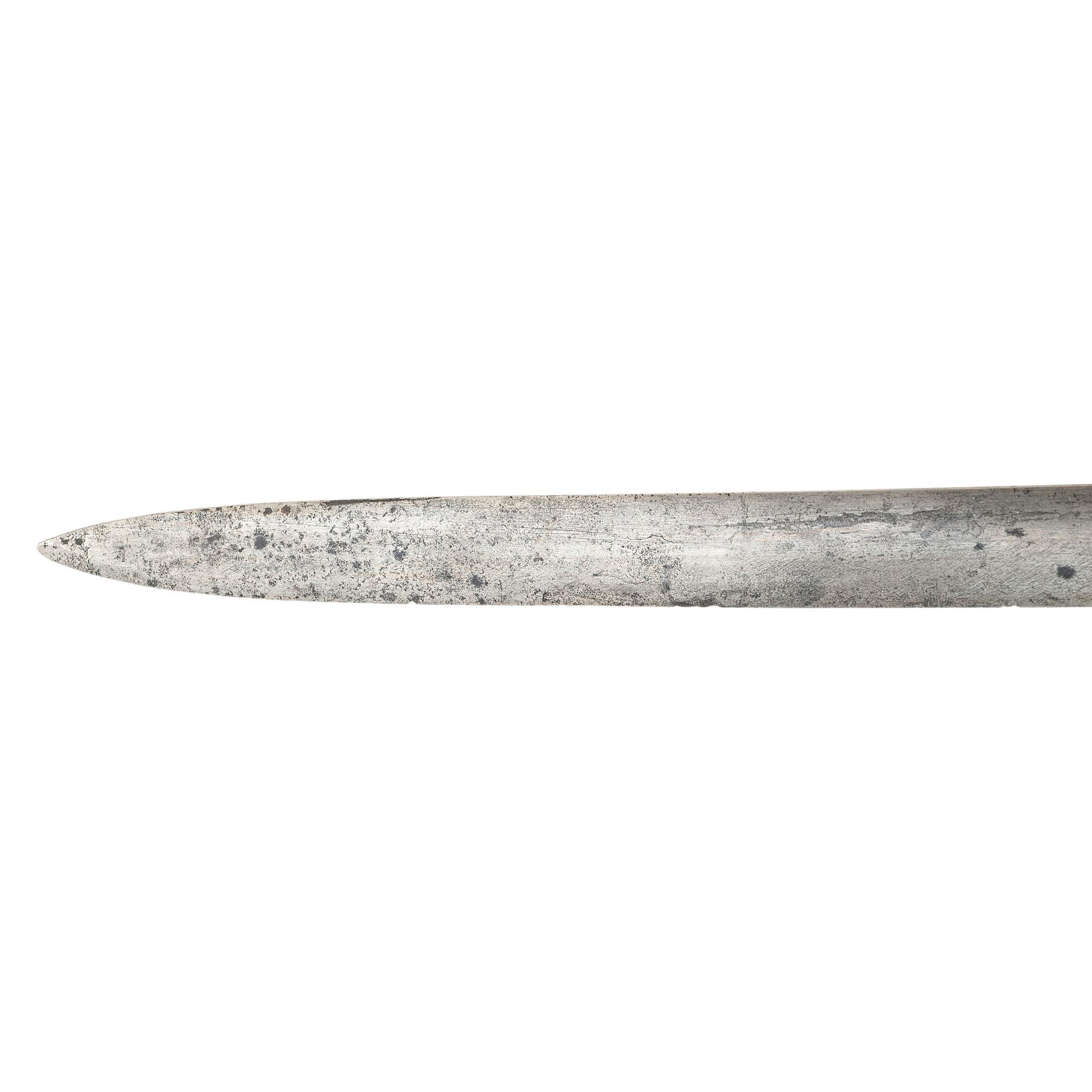 Roby Model 1850 Foot Officers Sword in 1850 Staff & Field Scabbard Presented to Lt. Col. Henry Merwin - 27th Connecticut Volunteers - KIA at Gettysburg