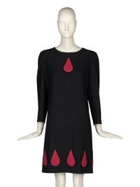 Pierre Cardin Haute Couture Teardrop Dress