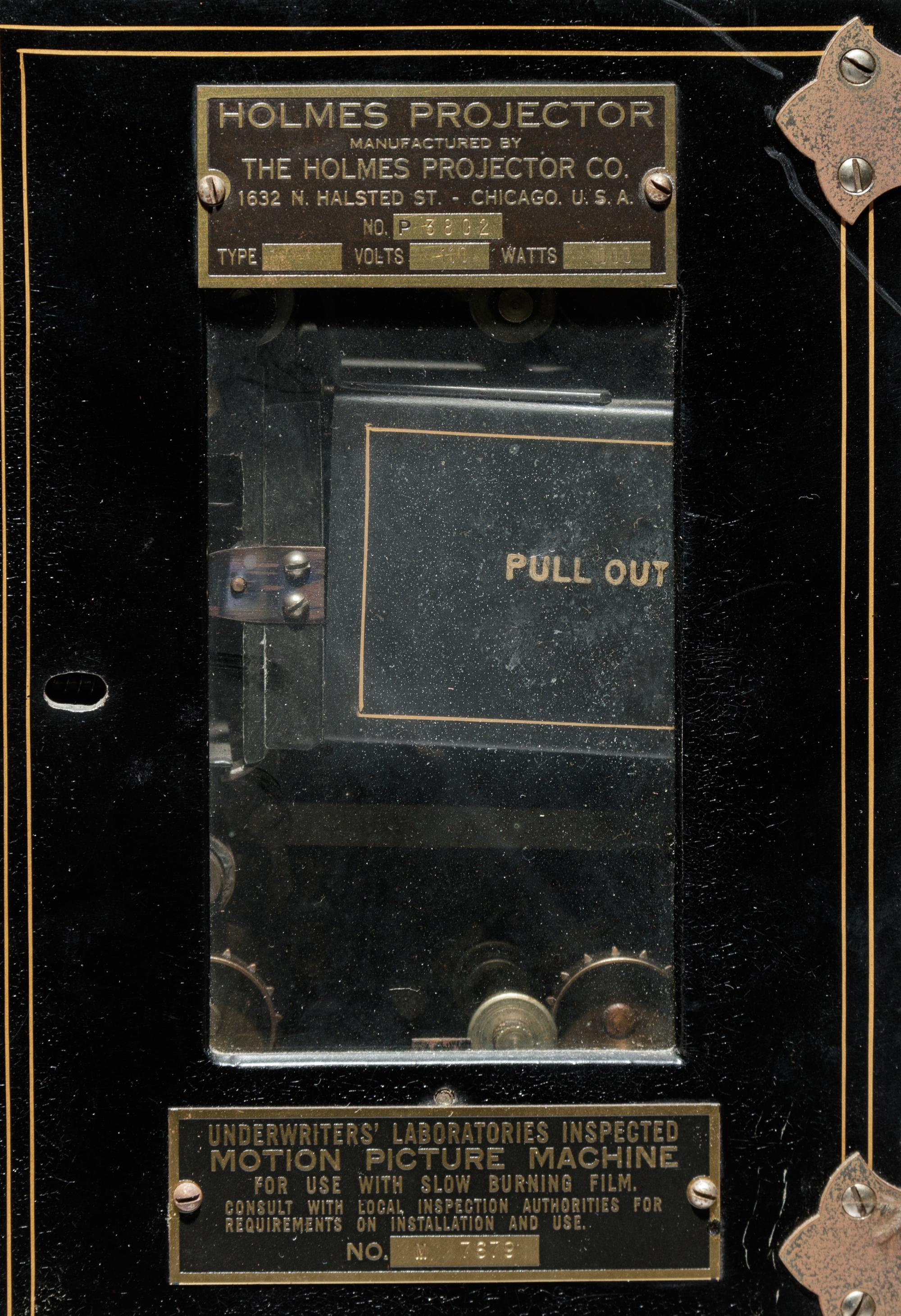 A Holmes 35mm Movie Projector