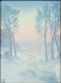 Vellum Plaque, 1923