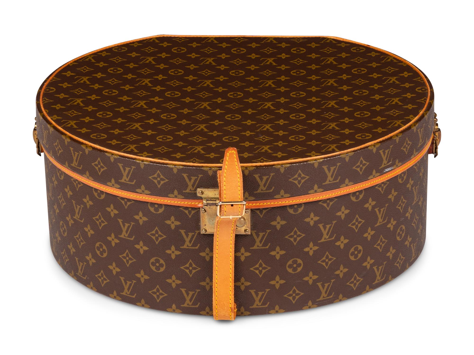 Louis Vuitton, Monogram Boîte Chapeau Ronde 50
