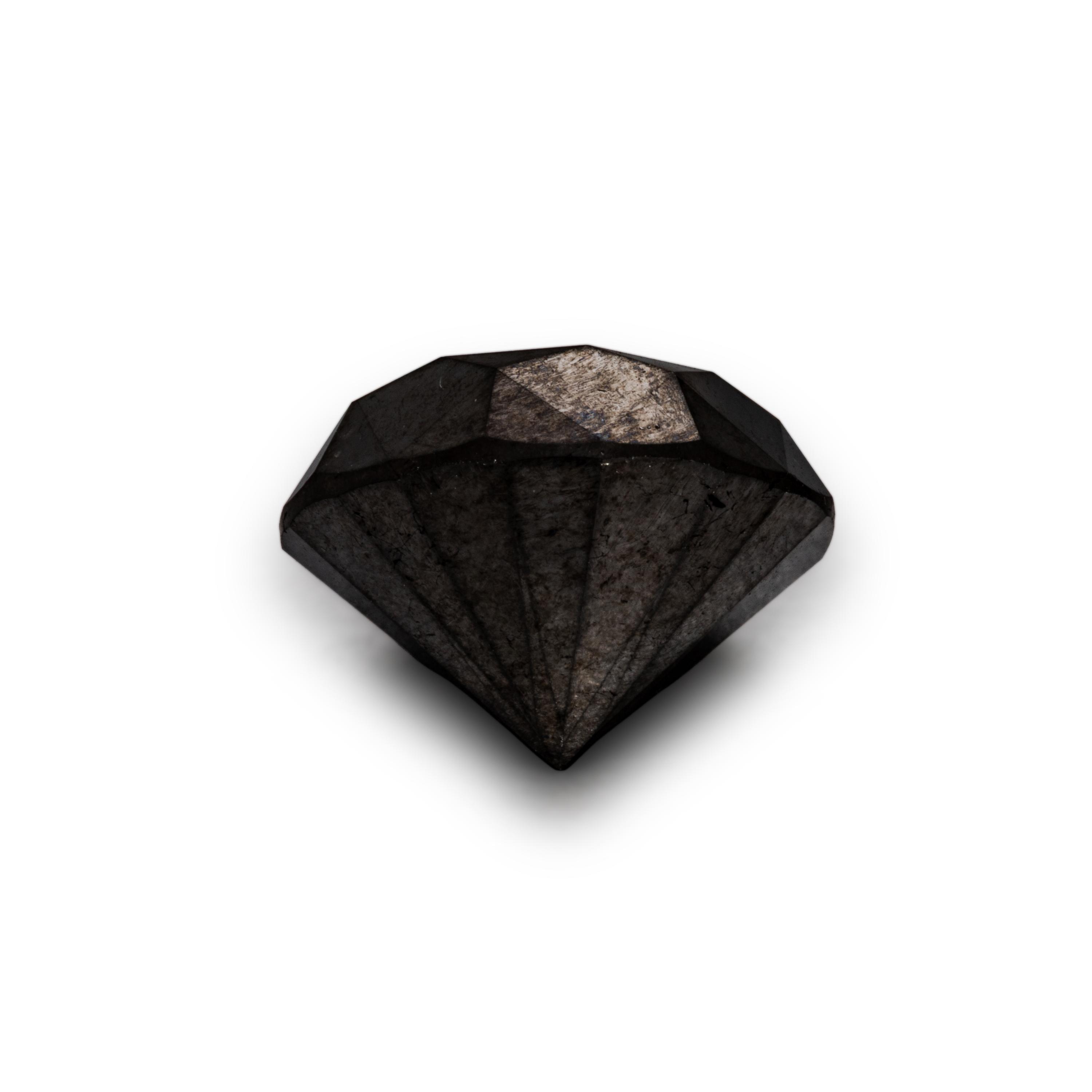 An Unmounted Black Diamond
