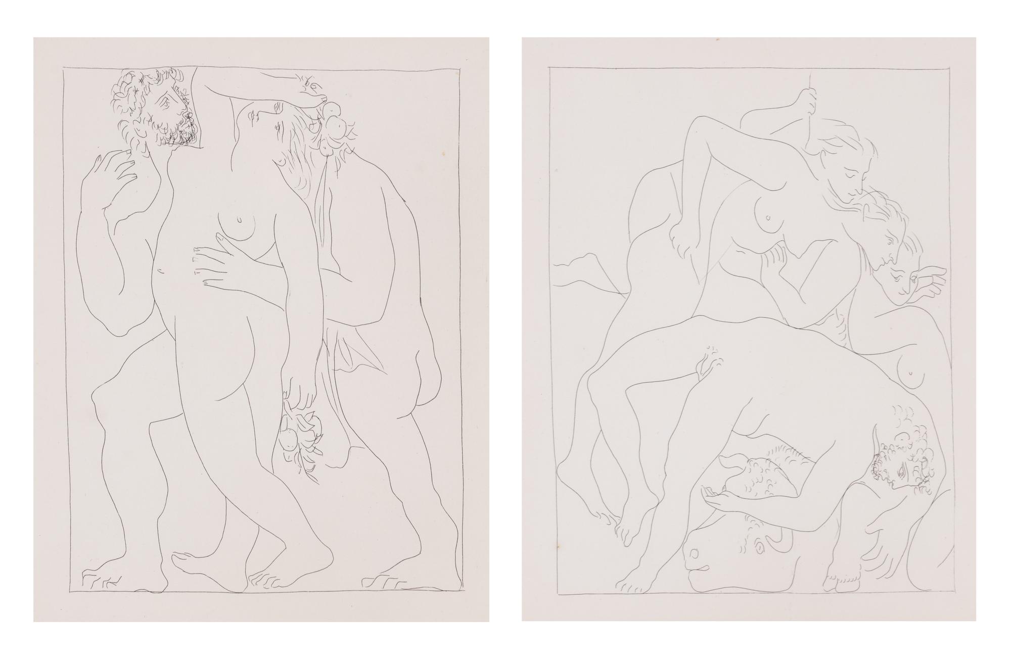 2 plates from Les Métamorphoses