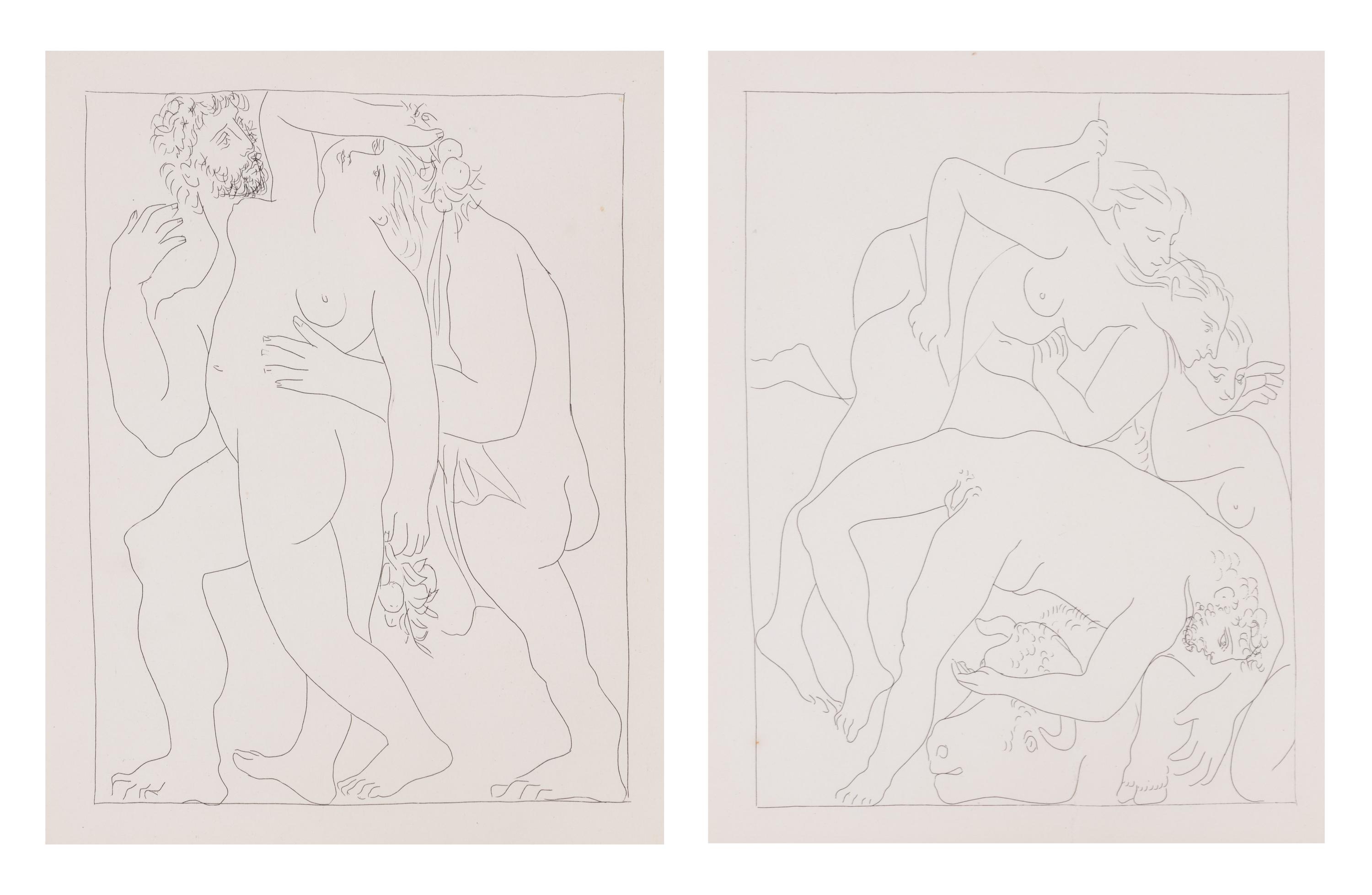 2 plates from Les Métamorphoses