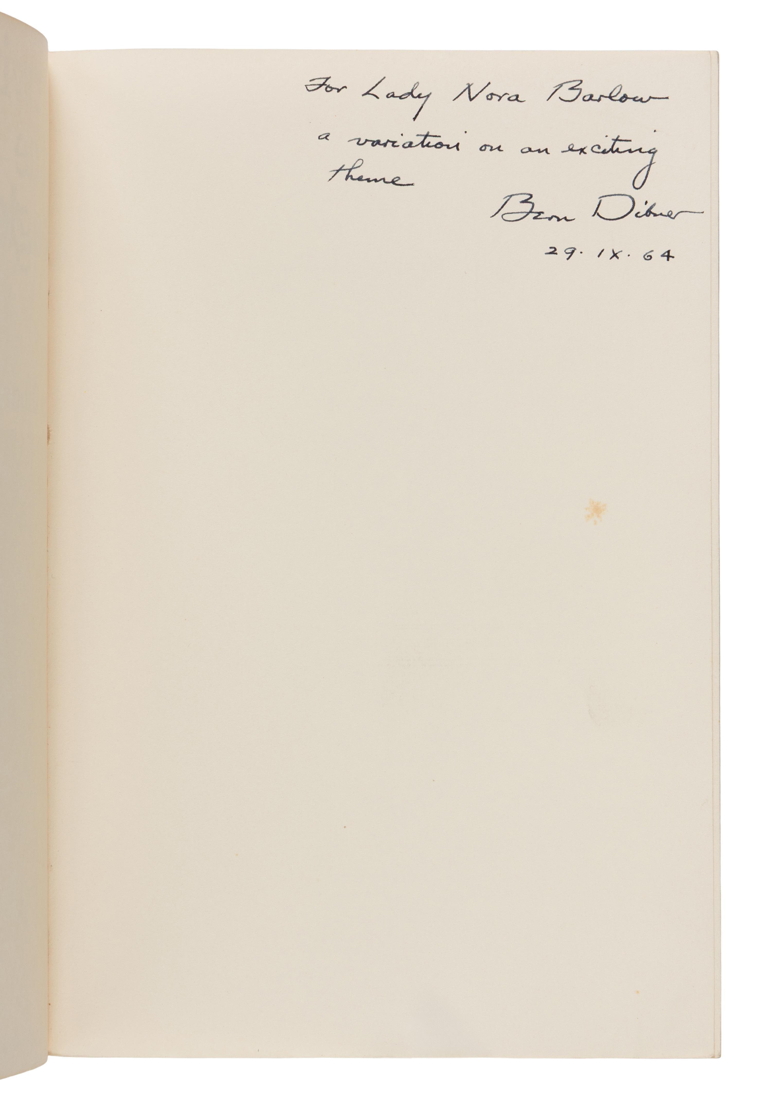 [Barlow, Nora (1885-1989), her copies]. A small library of works on Charles Darwin from the collection of his granddaughter, Nora Barlow.