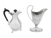 A Two Scottish Silver Creamers