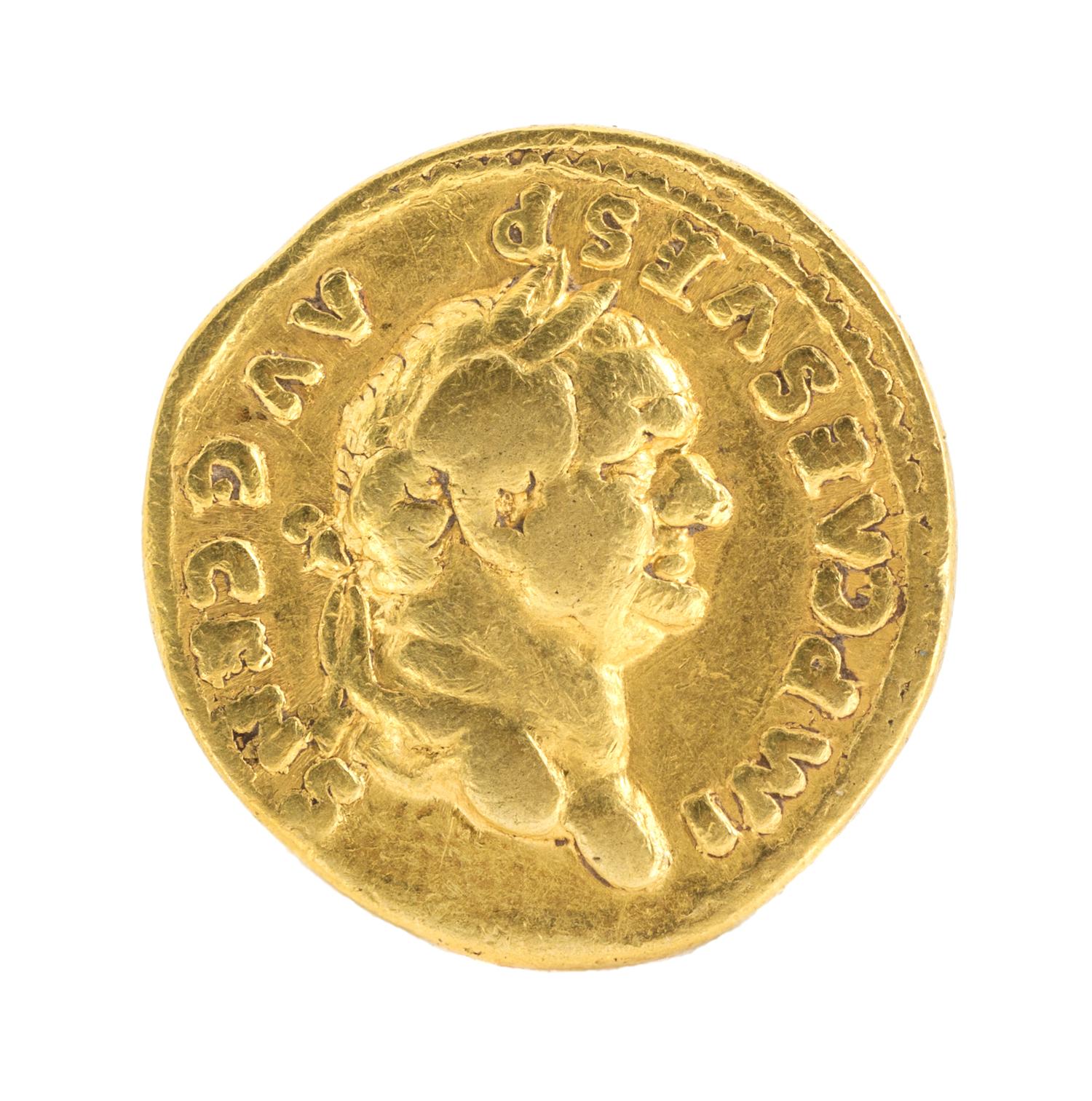 Roman Empire (circa 70 CE), Gold Aureus — Gold Aureus