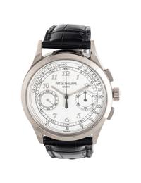 PATEK PHILIPPE, REF. 5170G 18K WHITE GOLD PULSATION SCALE CHRONOGRAPH WATCH
