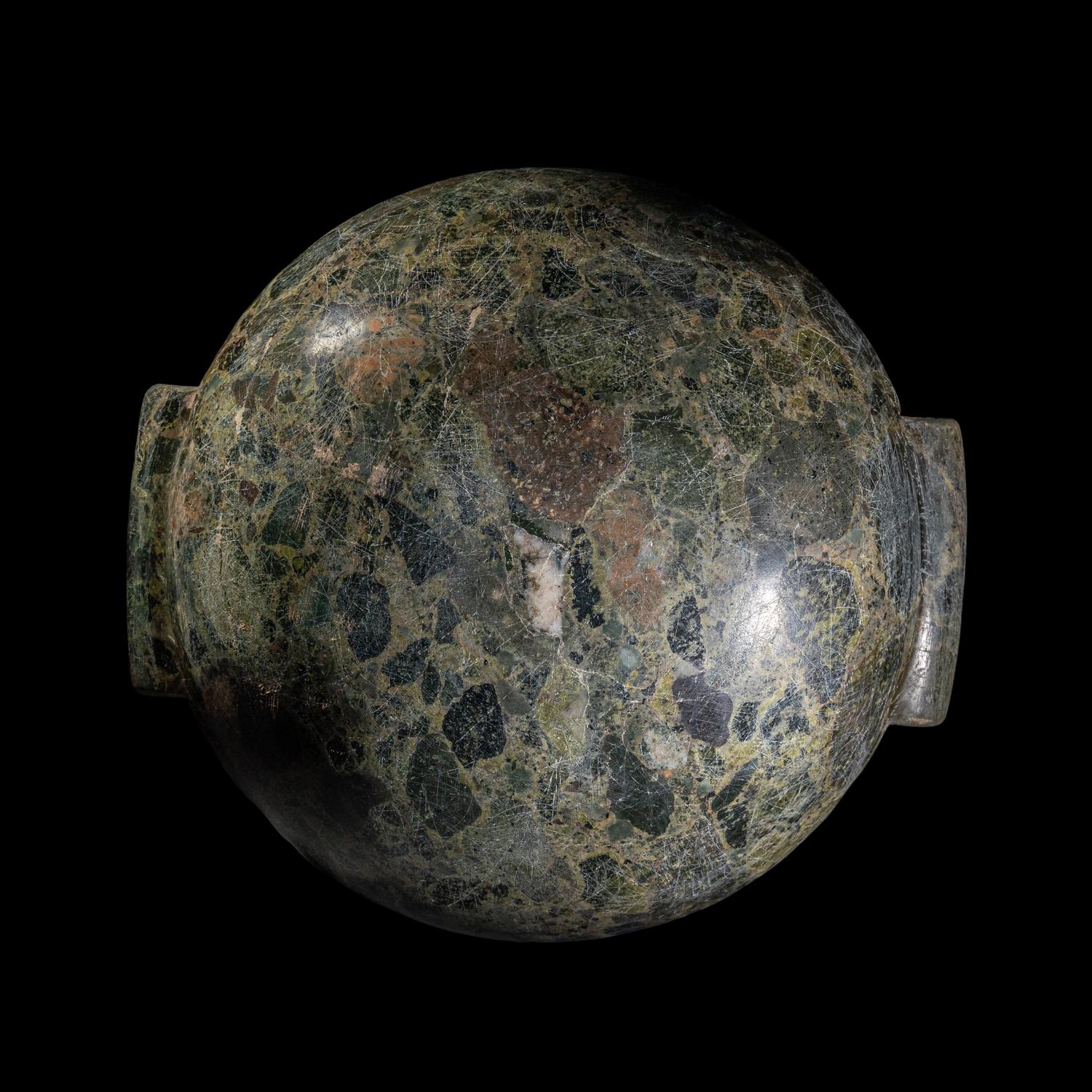 An Egyptian Breccia Vessel