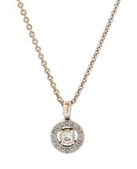 BVLGARI, WHITE GOLD AND DIAMOND PENDANT/NECKLACE