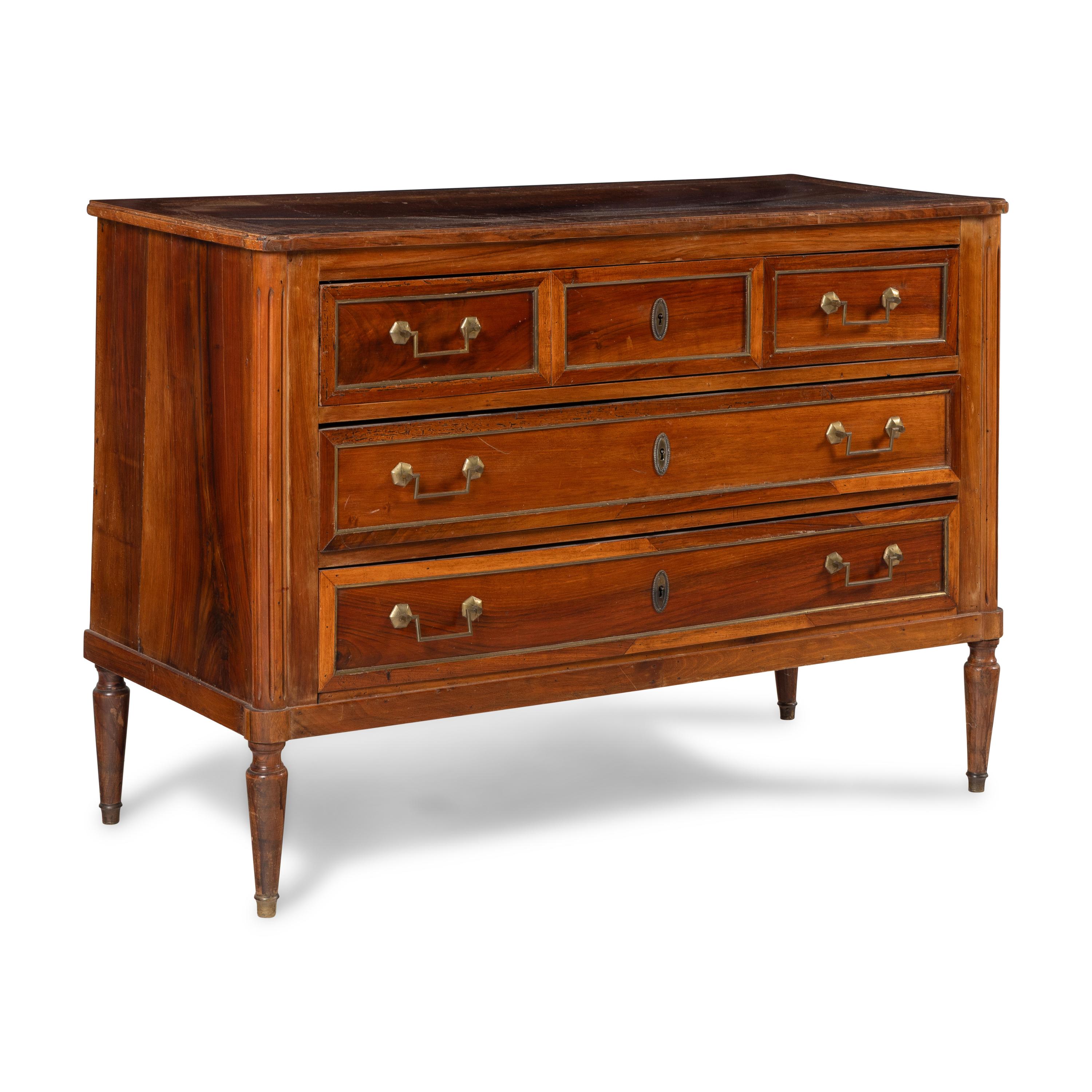 A Directoire Fruitwood Commode