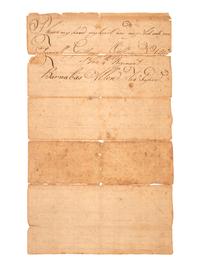 [WAR OF 1812]. Colonel Albert Lockwood's farewell address to his Connecticut regiment as recorded by Barnabas Allen accompanied by two War of 1812 soldiers' letters.