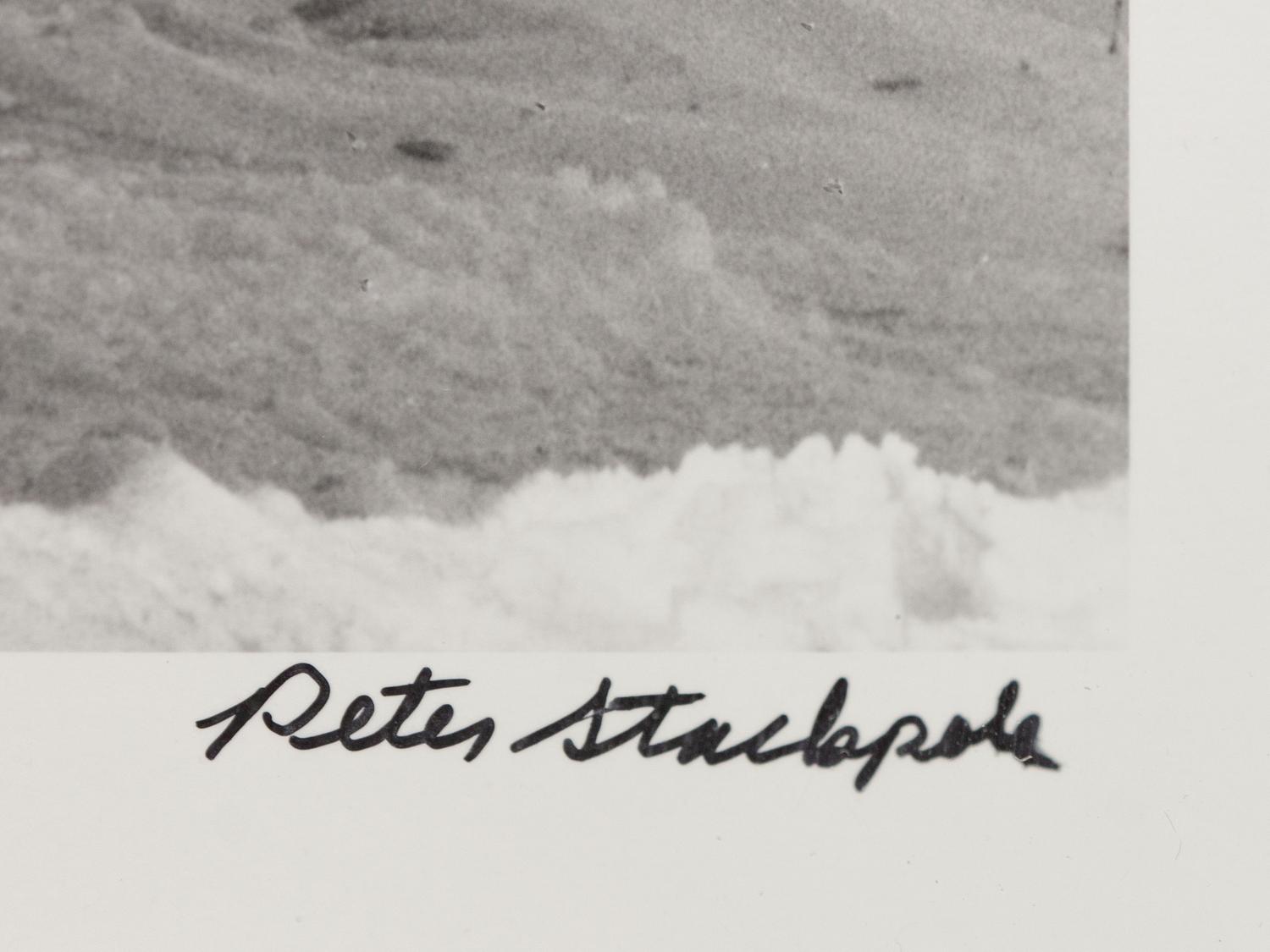 A pair of photographs ( Errol Flynn on Yacht , 1941 (printed later); Gary Cooper in Aspen , 1949 (printed later))