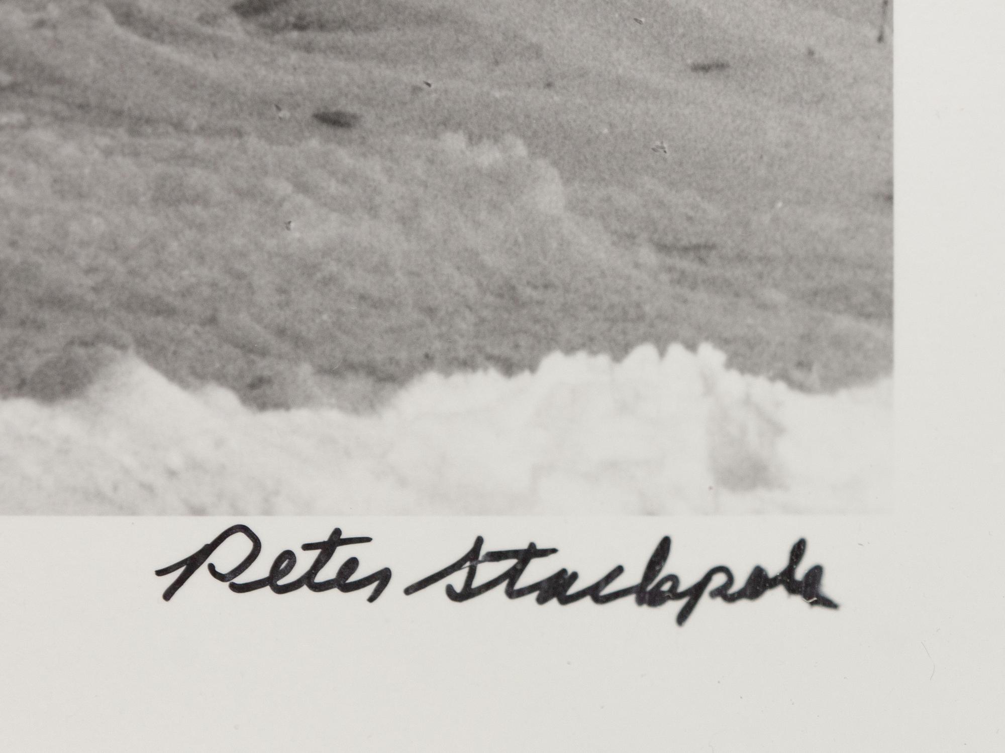 A pair of photographs ( Errol Flynn on Yacht , 1941 (printed later); Gary Cooper in Aspen , 1949 (printed later))