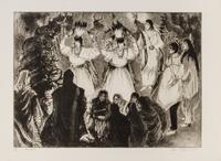 Gene Kloss, (American, 1903-1996), Deer Dance, 1969
