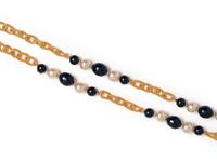 Chanel Faux Pearl and Chain Necklace, 1989