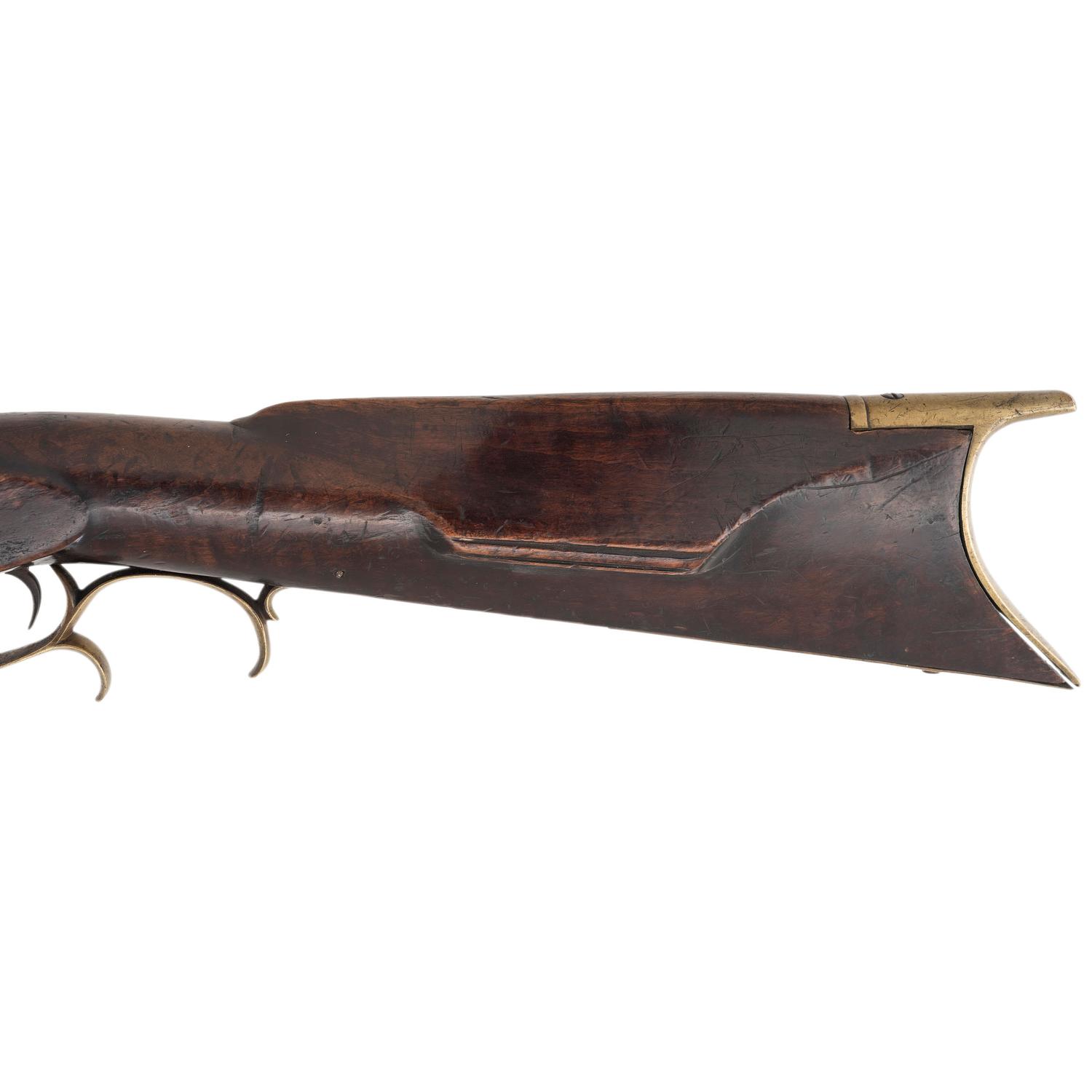 Unsigned Full Stock Percussion Rifle