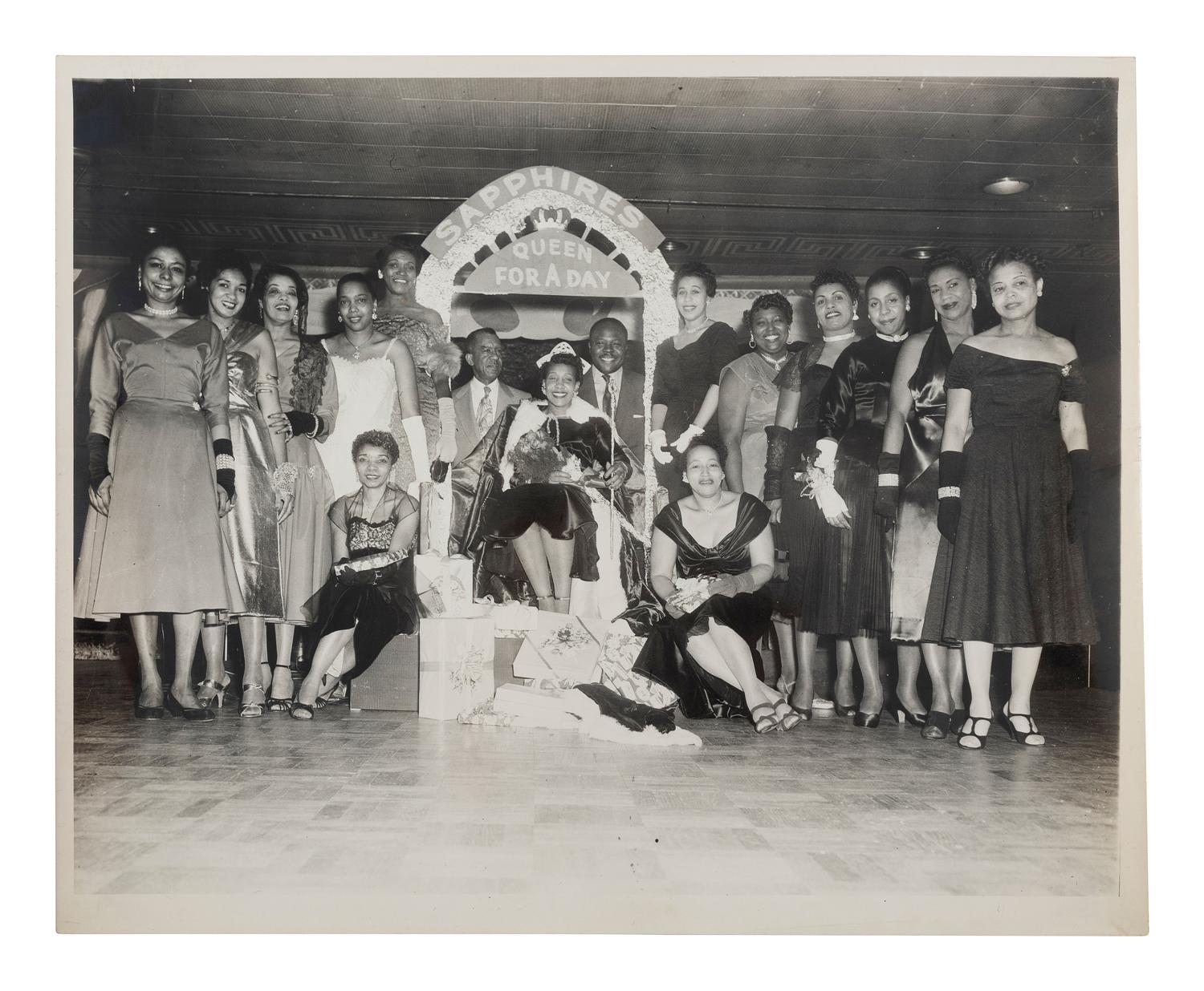 [FASHION - BEAUTY]. A group of 60 items, highlighted by photographs of fashionable subjects, some by Shotski Jones, images of the Sapphire Girls, and Miss Black Universe program.