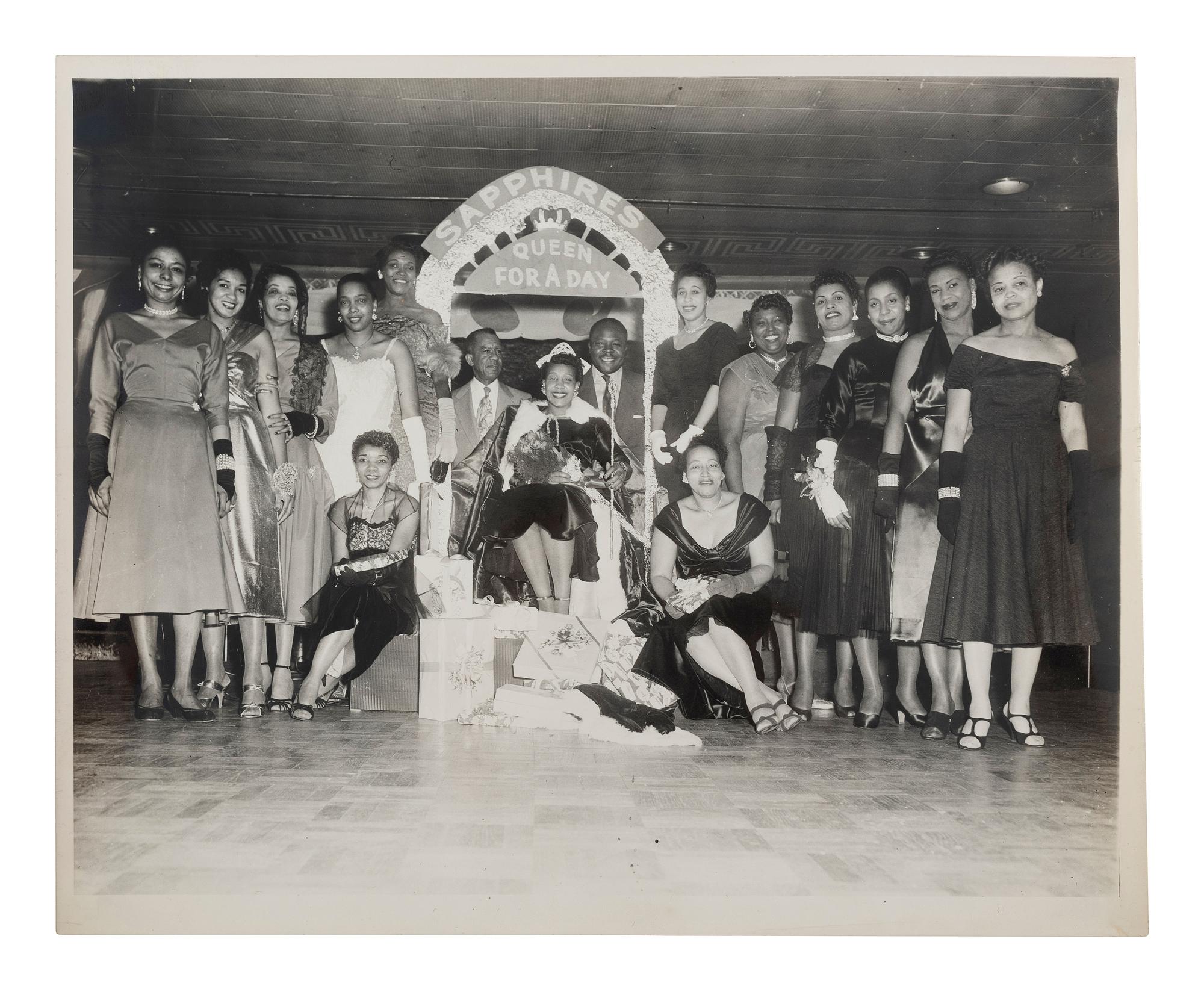 [FASHION - BEAUTY]. A group of 60 items, highlighted by photographs of fashionable subjects, some by Shotski Jones, images of the Sapphire Girls, and Miss Black Universe program.