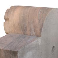 A Marble Fragment from The Buckingham Fountain, Chicago, IL. 61" W x 23" D x 32" H — United States, 1927