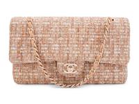 Chanel Tweed Double Flap Bag, 2005