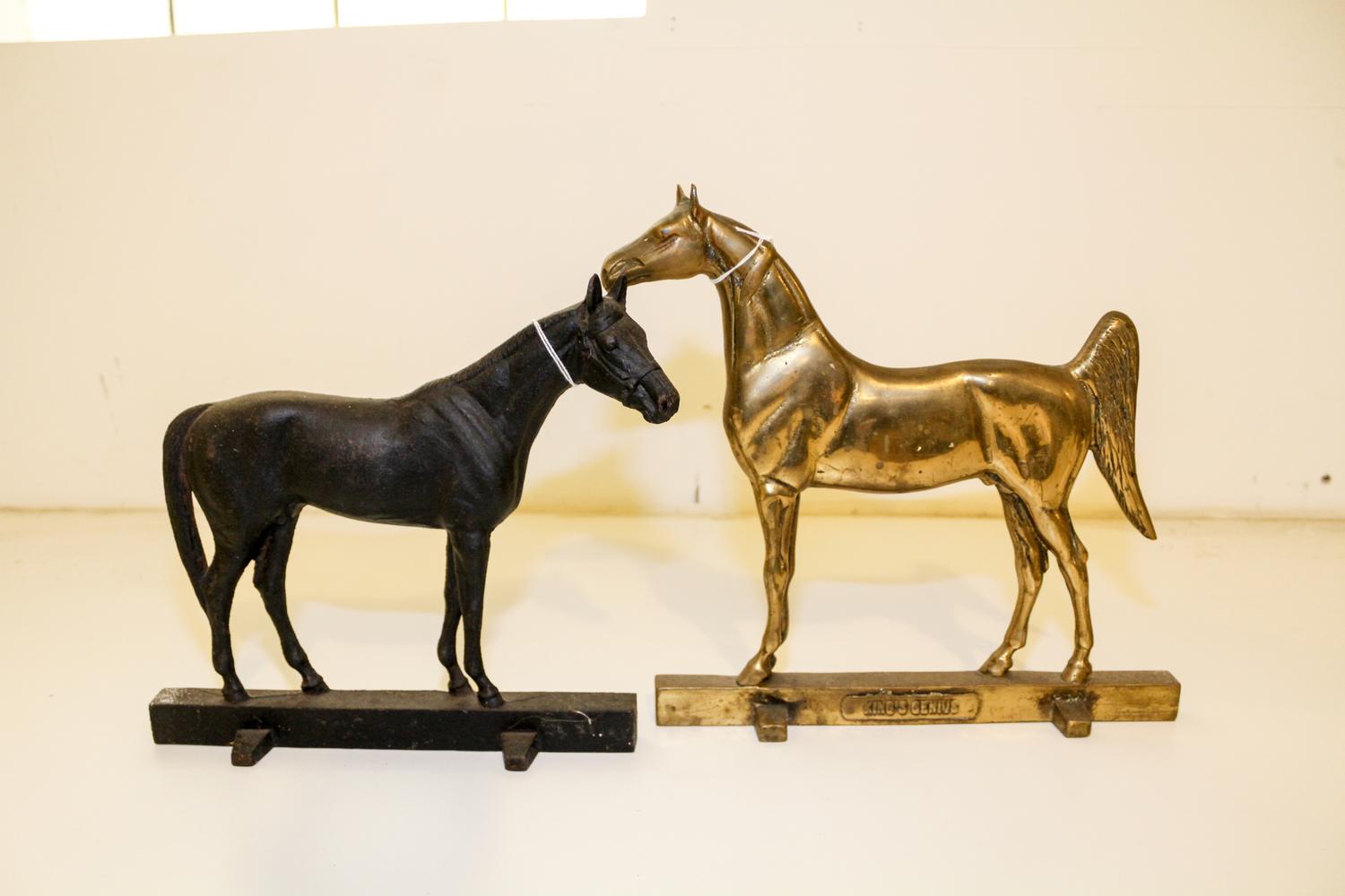 Two Doorstops Height of tallest 11 1/2 inches.
