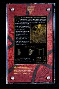 A Group of Three 1997 Upper Deck Limited Edition Michael Jordan 24k Gold Nickel Silver Cards,
